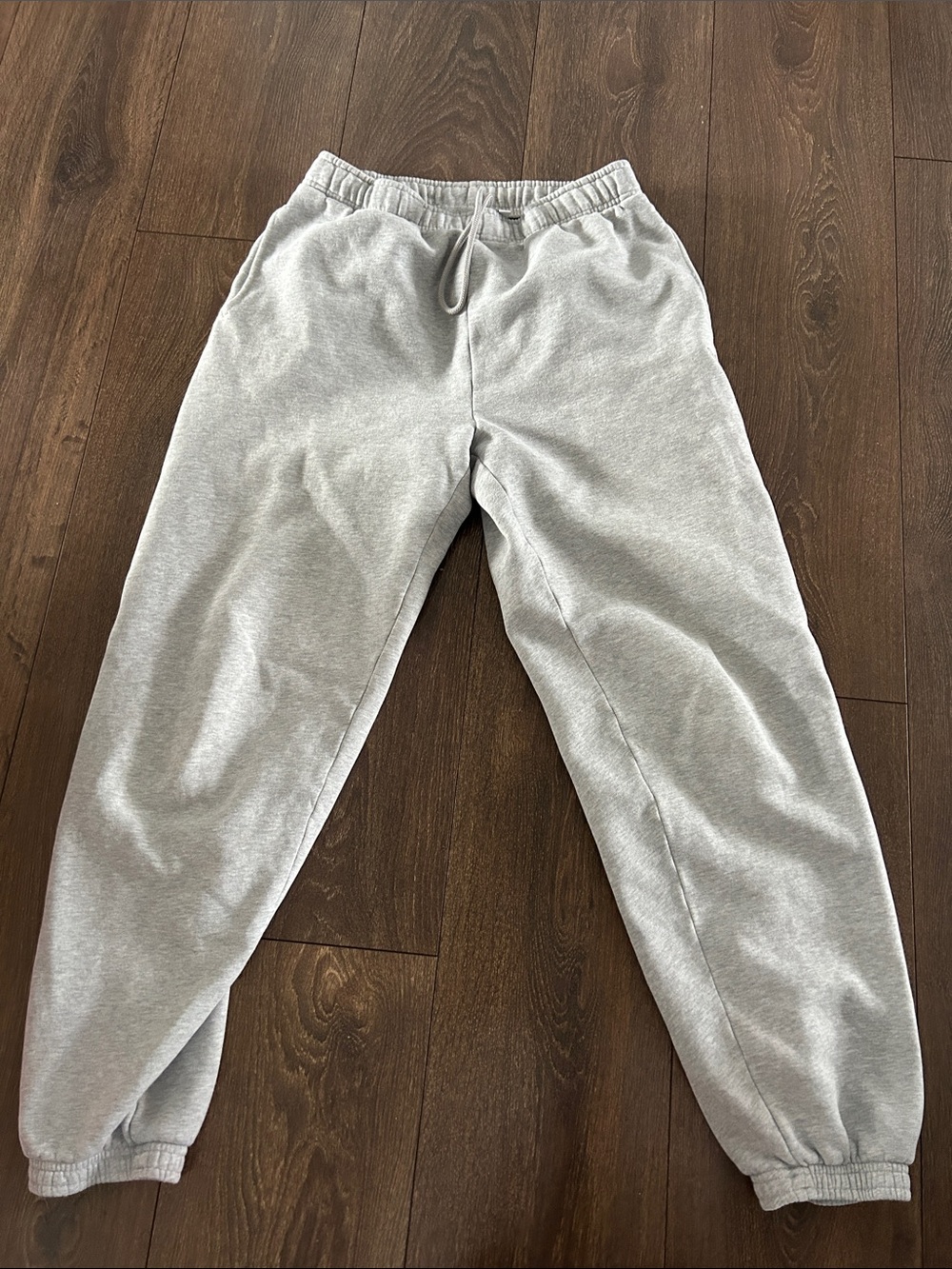 TNA Women's Light Gray Fleece Joggers